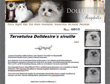 Tablet Screenshot of dolldesires.com